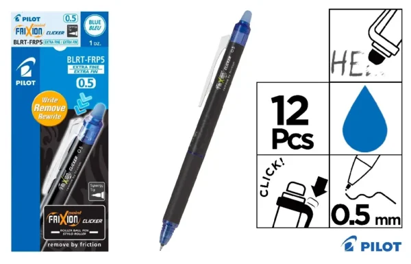 FRIXION CLICKER BLUE ERASABLE BIROS PILO