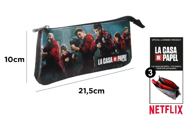 PENCIL CASE WITH COMPARTIMENTS LA CASA D