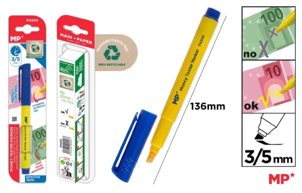 BANKNOTE DETECTOR MARKER.