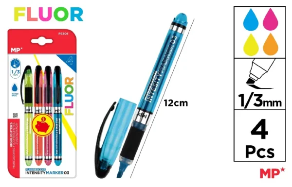 HIGHLIGHTER MARKER CHISEL TIP 1.0-3.0 mm