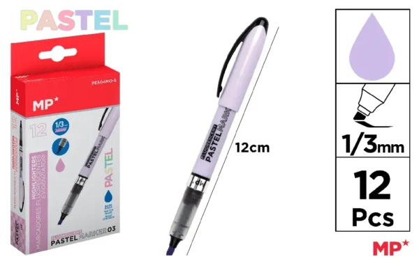 HIGHLIGHTER MARKER CHISEL TIP 1.0-3.0 mm