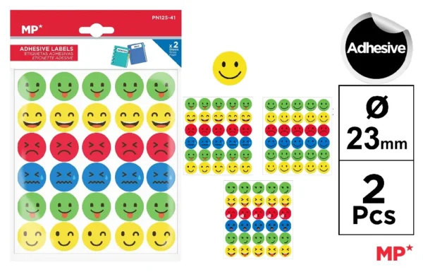 DECORATED ADHESIVES LABELS.