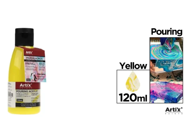 FLUID ACRYLIC POURING PAINT 120 ml.