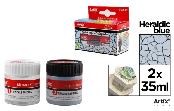 CRACKLE KIT FOR CRACKED EFFECT PAINT (ME