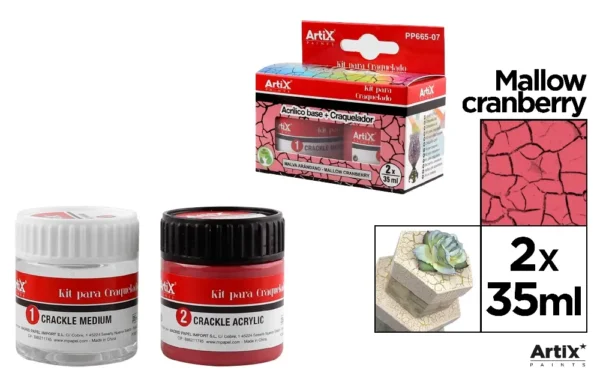 CRACKLE KIT FOR CRACKED EFFECT PAINT (ME