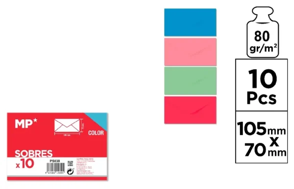 PASTEL COLOR WETTABLE FLAP BUSINESS CARD