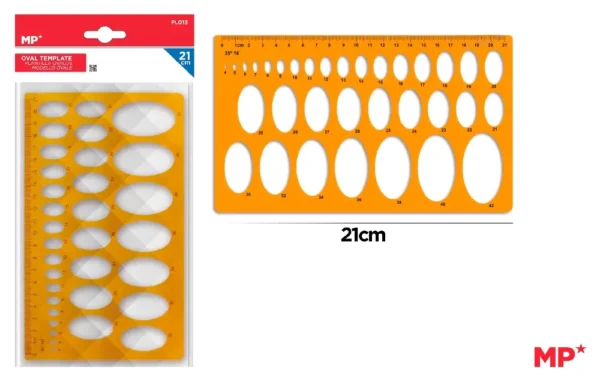 PLASTIC GEOMETRIC FIGURES TEMPLATE.