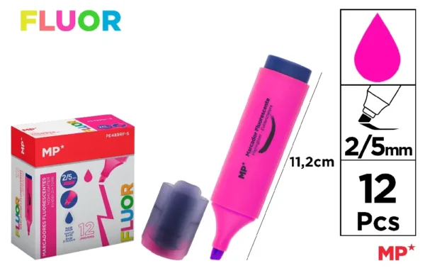 HIGHLIGHTER MARKER CHISEL TIP 2.0-5.0 mm