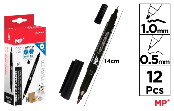 DOUBLE TIP PERMANENT MARKER.