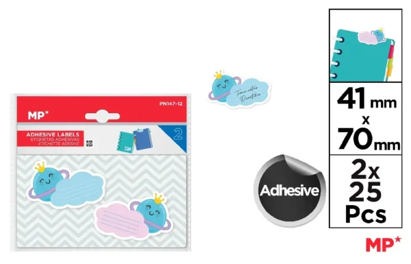 ADHESIVE LABELS.