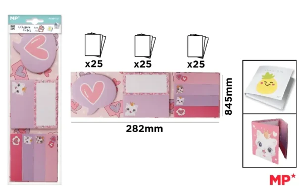 DECORATED STICKY NOTES.