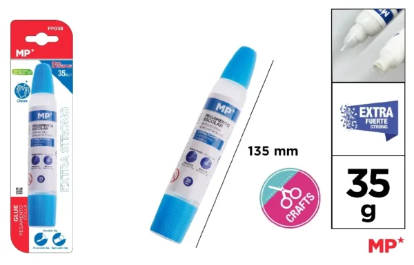 DOUBLE TIP EXTRA-STRONG GLUE 35 g