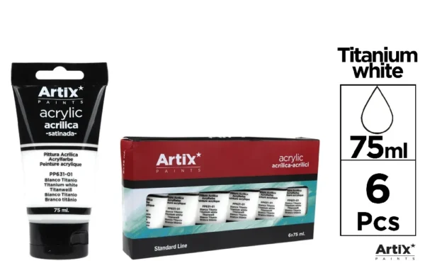 HIGH-DENSITY SATIN ACRYLIC PAINT 75 ml