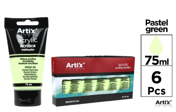 HIGH-DENSITY SATIN ACRYLIC PAINT 75 ml