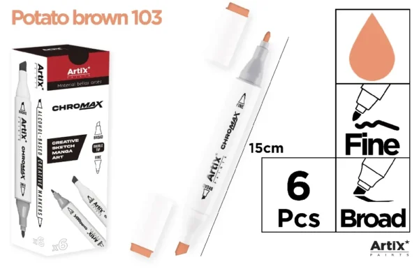 DOUBLE TIP CREATIVE CHROMAX MARKER