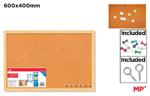 DOUBLE-SIDED CORK BOARD