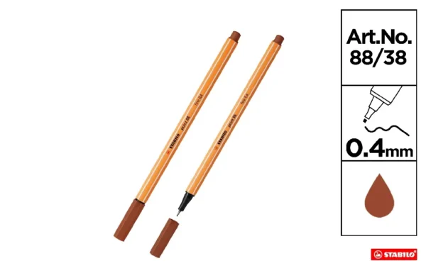 POINT 88/38 STABILO FINE POINT FELT TIP