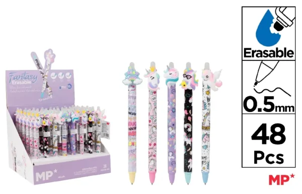ERASABLE BALLPOINT PEN 0.5 mm DISPLAY