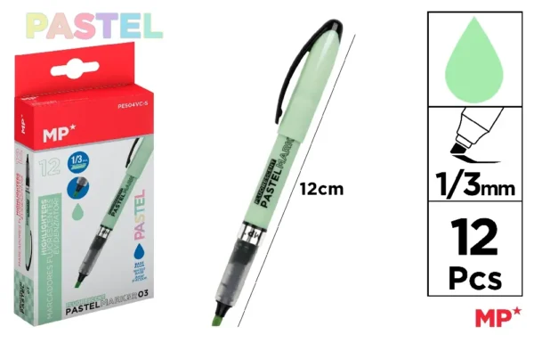 HIGHLIGHTER MARKER CHISEL TIP 1.0-3.0 mm