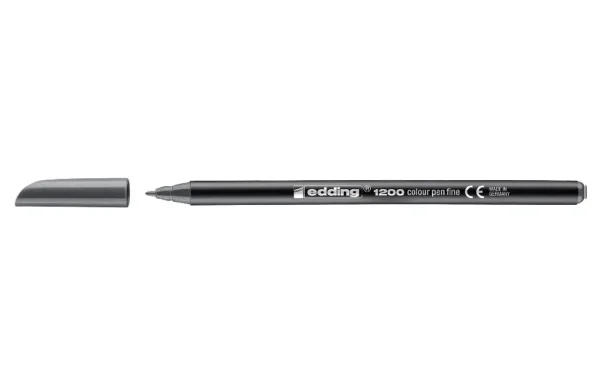 FELT-TIP PEN 1200 (12) GREY.