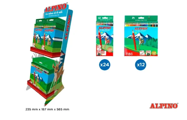 DESKTOP DISPLAY STAND ALPINO 2019.