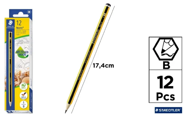 PENCIL NORIS BLACK B1 STAEDTLER