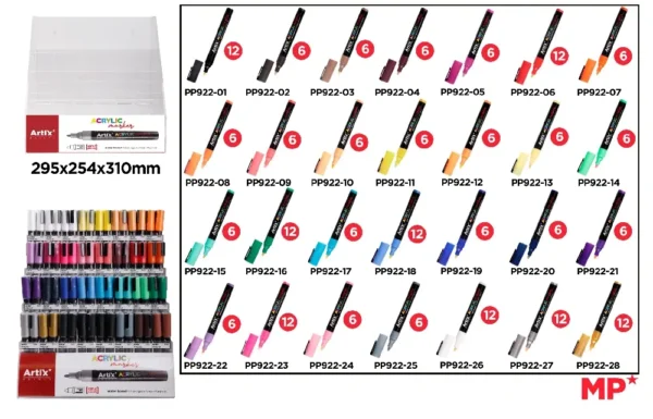 ACRILYC MARKER DISPLAY.