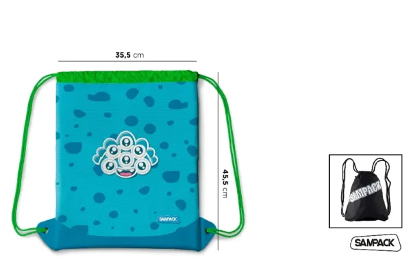 DRAWSTRING BACKPACK BAG FOR SPORTS.
