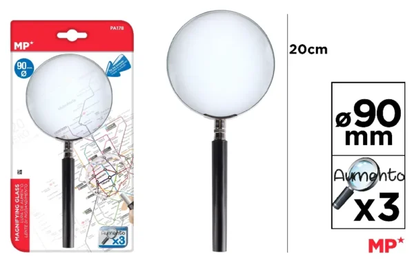 METALLIC MAGNIFYING GLASS