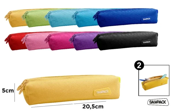 PENCIL CASE 2 ZIPS