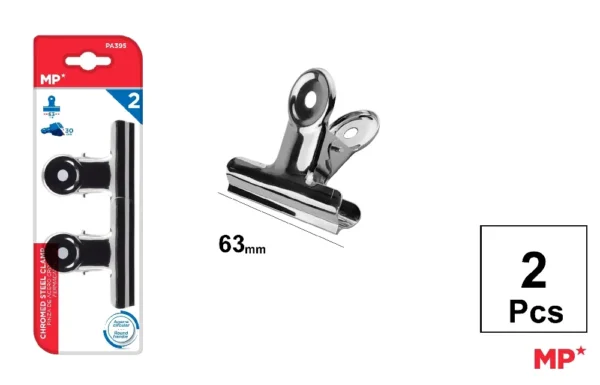 CHROME BINDER CLIP.