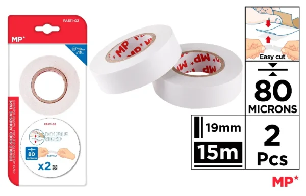 DOUBLE-SIDED ADHESIVE WHITE TAPE