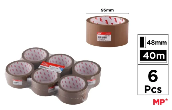 ADHESIVE SEAL BROWN 48 MM x 40M