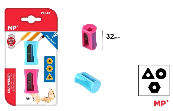 ERGONOMIC PLASTIC SHARPENER.