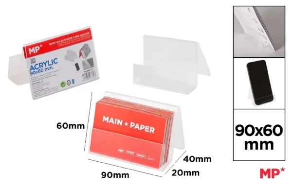 BUSINESS CARD HOLDER 60*90MM