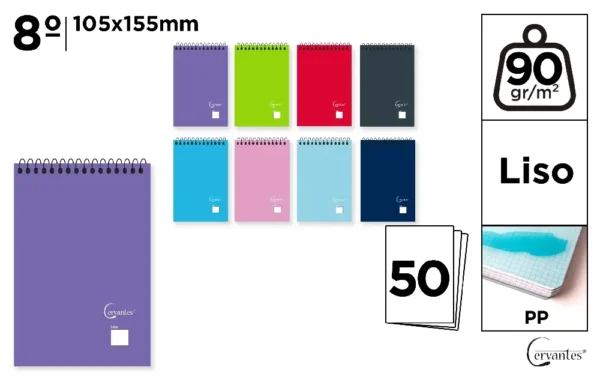 PP Notebook A5 50 Blank Sheets.