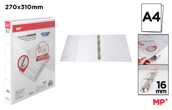 PRESENTATION VIEW RING BINDER