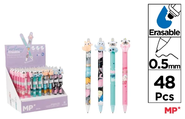 ERASABLE BALLPOINT PEN 0.5 mm DISPLAY
