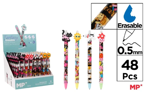 ERASABLE BALLPOINT PEN 0.5 mm DISPLAY
