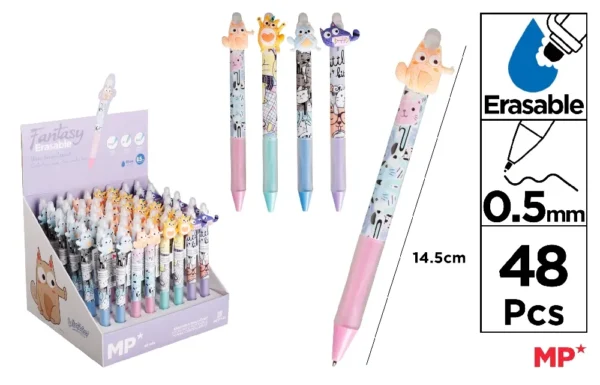 ERASABLE BALLPOINT PEN 0.5 mm DISPLAY