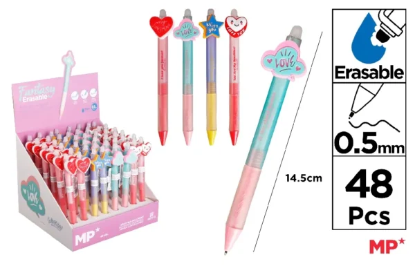 ERASABLE BALLPOINT PEN 0.5 mm DISPLAY