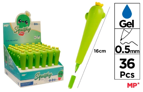 SQUISHY GEL INK BALLPOINT PEN 0.5 mm
