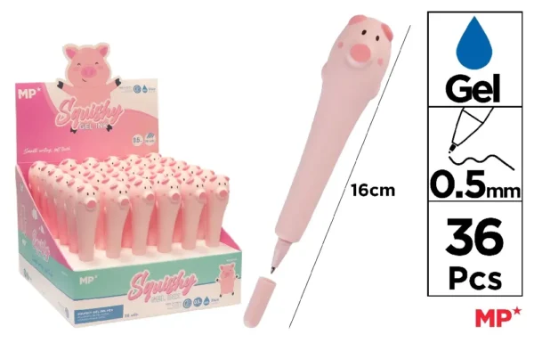 SQUISHY GEL INK BALLPOINT PEN 0.5 mm