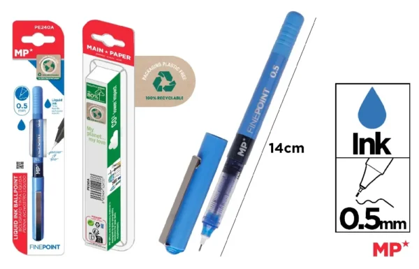 LIQUID INK NEEDLE POINT PEN 0.5 mm