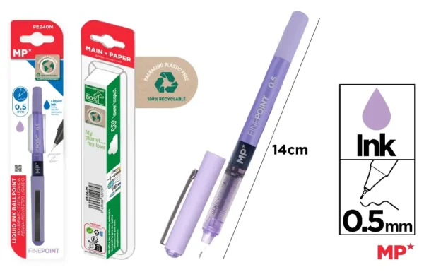 LIQUID INK NEEDLE POINT PEN 0.5 mm