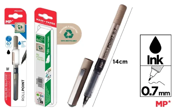 LIQUID INK ROLLERBALL TIP PEN 0.7 mm