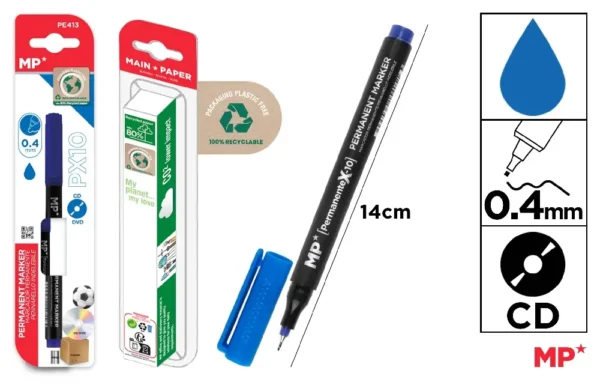 CD/DVD PERMANENT MARKER FINE TIP 0.4 mm