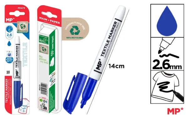 TEXTILE MARKER BULLET TIP 2.6 mm