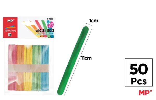 COLOUR WOODEN STICKS.
