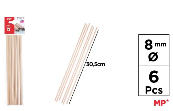 WOODEN DOWEL ROUND.